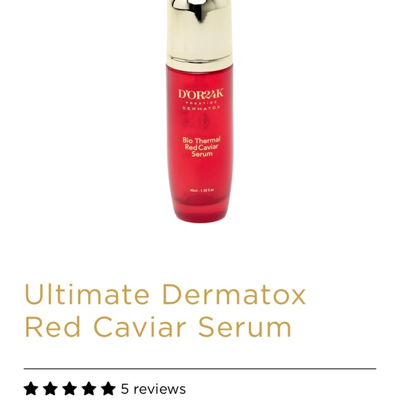 Dior 24K prestige red caviar set - Picture 4 of 9